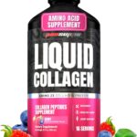 ProSupps Amino23 Liquid Collagen Shots, Berry - Collagen Peptide Post Workout Supplement - Gluten-Free & Zero Sugar - 16 Servings