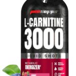 ProSupps L-Carnitine Liquid 3000, Stimulant-Free Liquid Shots for Men & Women - No Sugar, No Carbs - 31 Servings, Berry