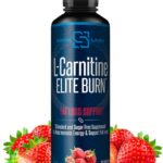 SIRENLABS L-Carnitine Elite Burn Liquid Keto Fat Burner and Metabolism Activator - Fat Loss Support Keto Friendly Weight Loss Increase Energy - Stimulant Free - Strawberry Blast 3000mg (32 Servings)