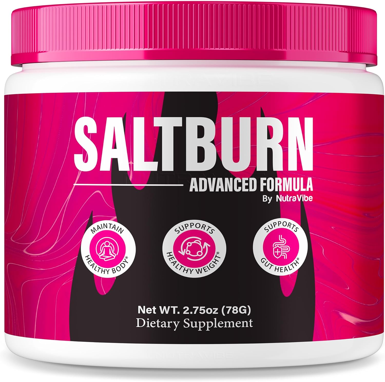 Salt Burn Powder – Premium SatlBurn Pink Salt Inspired Formula with Natural Ingredients | Himalayan Blend for Energy, Balance & Active Lifestyle | Easy-to-Mix Powdered Drink (30 Servings)