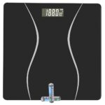 Scale for Body Weight, Digital Bathroom Scale, Weight Scales for People,Body Scale,Black,Max:400LB/180KG,2 Weighing Units: LB/KG