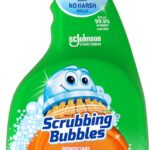 Scrubbing Bubbles Bathroom and Shower Cleaner Disinfectant Spray, Bathroom Grime Fighter, Citrus Scent, 32oz
