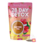 SkinnyBoost 28 Day Detox Daytime Tea -HIBISCUS BERRY (28 Tea Bags) Supports Metabolism Boost, Detox, Antioxidants, Energy, Digestion, Non GMO, Vegan, Keto Friendly