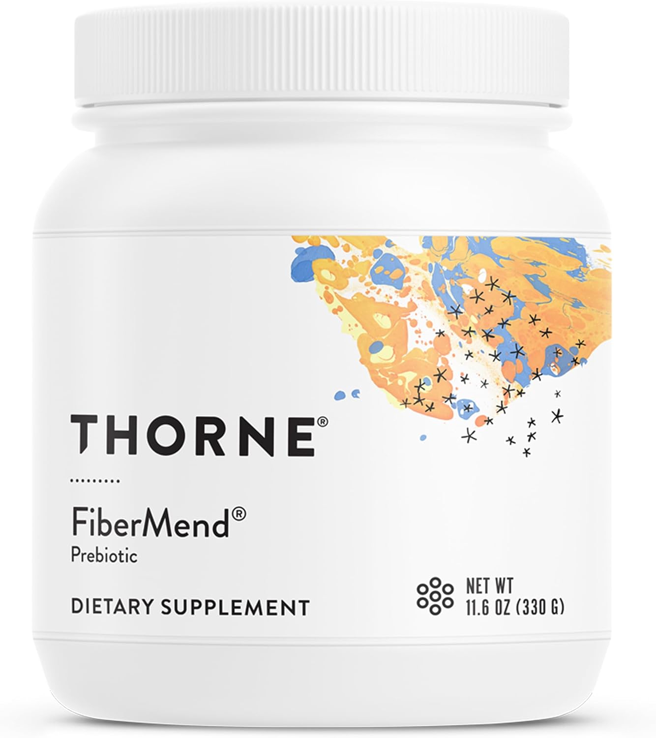 THORNE – FiberMend – Prebiotic Fiber Powder to Help Maintain Regularity and Balanced GI Flora* – 11.6 Oz