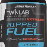 Twinlab Ripped Fuel Extreme - Energy Supplement to Support Weight Management & Muscle Health - 60 Capsules