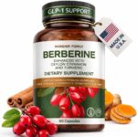 WONDER FAMILY Berberine 500 mg GLP-1 Weight Loss Supplement – Berberine HCl with Ceylon Cinnamon, Probiotics, Vitamin D3 & K2 – Glucose Metabolism & Appetite Support – 1 Pack - 60 Capsules