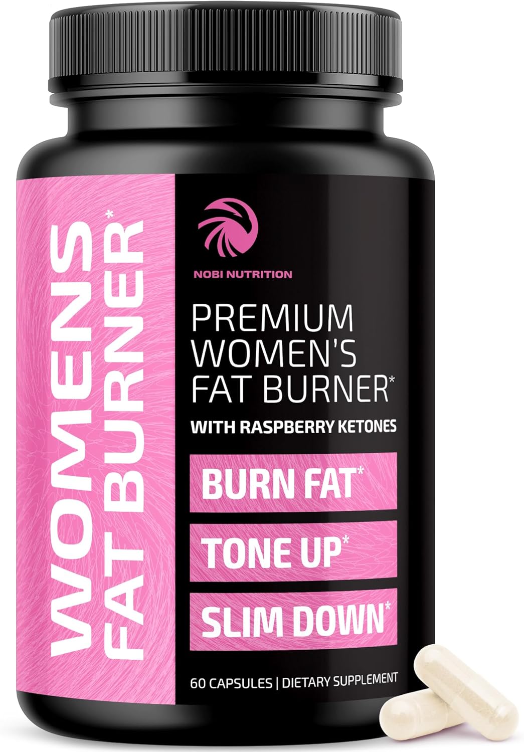 Weight Loss Pills for Women | Fat Burners for Women | Metabolism Booster for Weight Loss Supplement with Raspberry Ketones | Appetite Suppressant, Stomach Fat Burner & Weightloss Diet Pills | 60 Ct