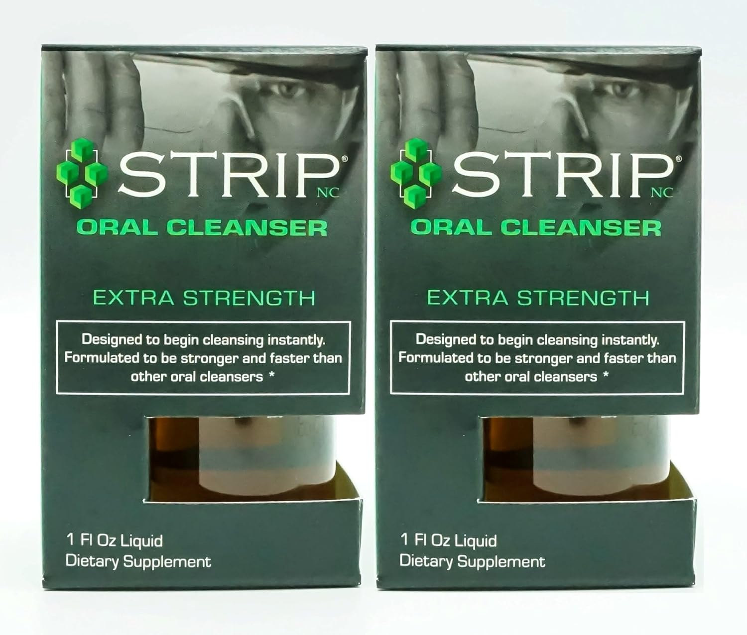 Wellgenix Strip Detox Oral Cleanser Extra Strength Instant Cleansing – Potent Deep System Cleanser – Formulated to Be Strong (1 oz) (2 Pack)
