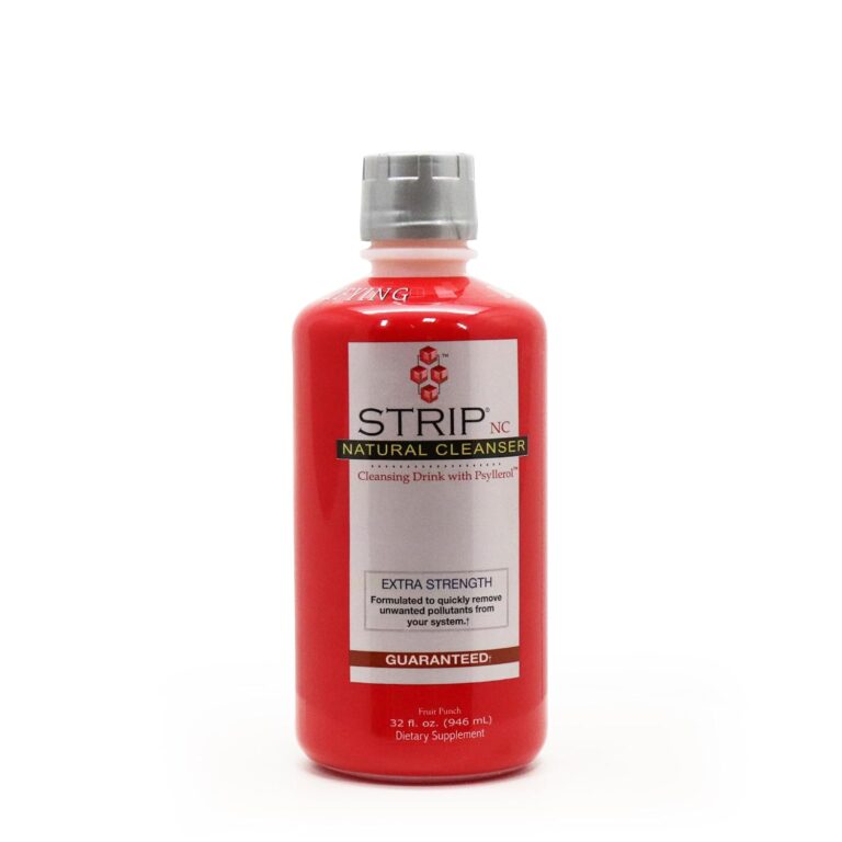 Wellgenix Strip NC Herbal Cleanse Detox Drink, Fast-Acting Body Detox, 32 Fl Oz, Premium Detoxifier for Quick Flush Toxin Removal, Extreme Cleanse Detox, Fruit Punch Liquid