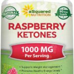 aSquared Nutrition Natural Raspberry Ketones 1000mg-180 Capsules-Weight Loss Supplement, Max Strength Plus Appetite Suppressant Diet Pills, Premium Lean Health Powder to Boost Pure Energy & Metabolism