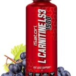 iSatori L-Carnitine LS3 1500, Triple-Blend Liquid L Carnitine Supplement, with Acetyl & Tartrate, Stimulant Free Energy, Low Calories, Sugar or Gluten, Keto-Friendly, Grape Flavor (32 Servings)