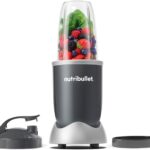 nutribullet Personal Blender, Shakes, Smoothies, Food Prep, and Frozen Blending, 24 Ounces, 600 Watt, Gray, NBR-0601WM
