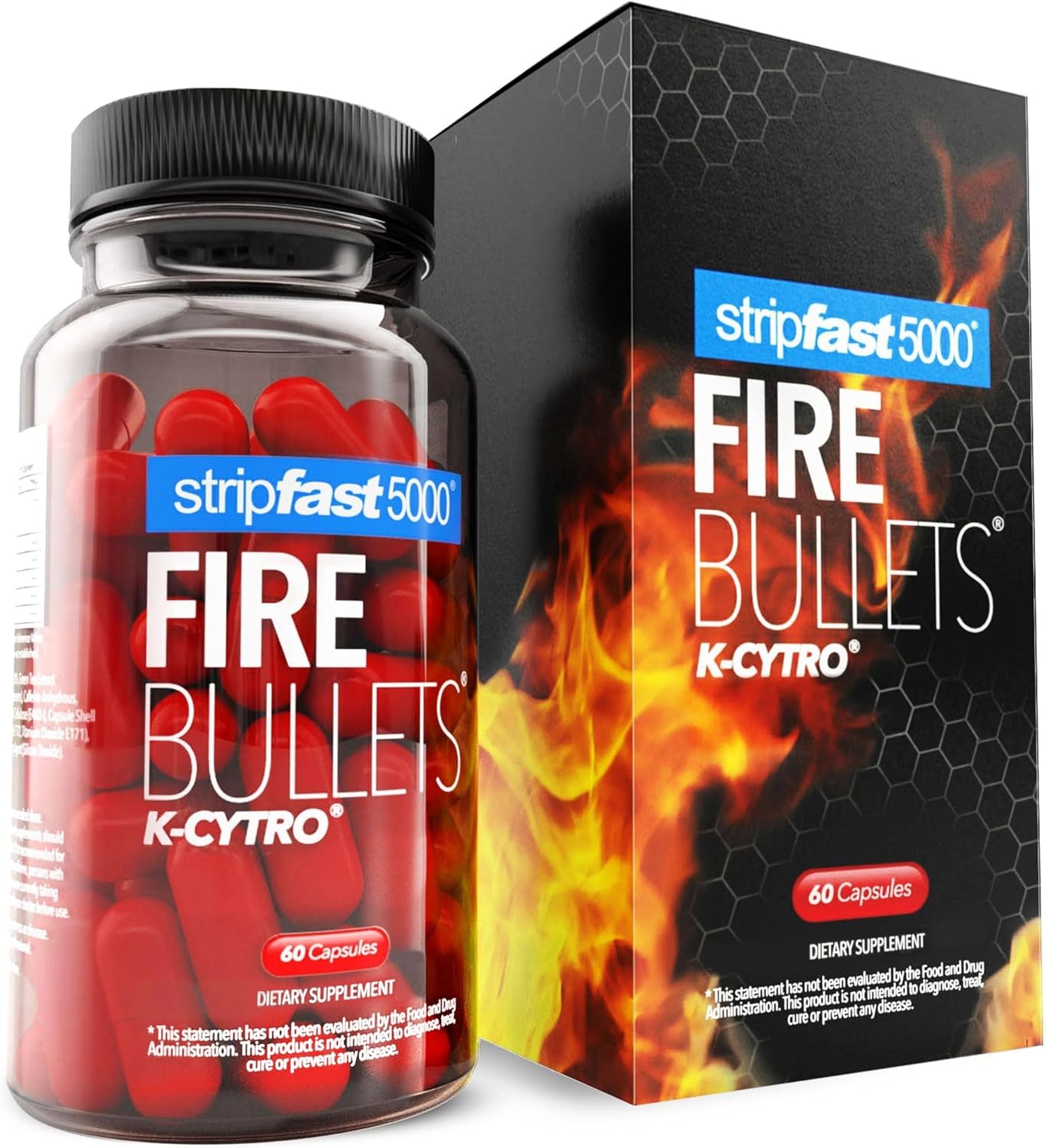 stripfast5000 Fire Bullets with K-CYTRO for Women and Men